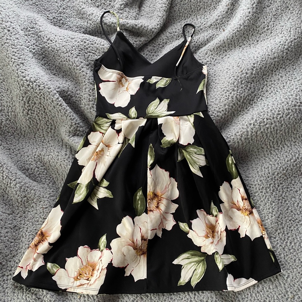 Monteau short floral dress - Picture 2 of 5